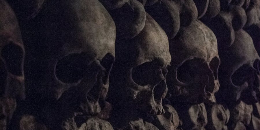 rome in august - Roman Catacombs